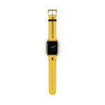 Watch Band Logo Site Black Yellow