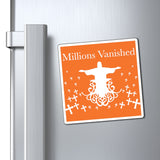 Magnets - Logo White Orange 1