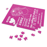Puzzle Sinner White Hot Pink