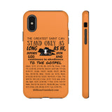 Phone Cases Saint Black Tangerine