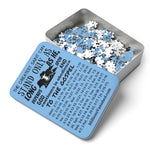 Puzzle Saint Black Light Blue