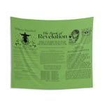 Tapestries (Indoor Wall) Revelation Salvation Black Light Green