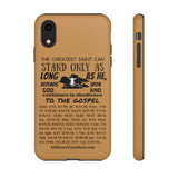 Phone Cases Saint Black Light Brown