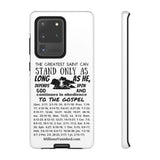 Phone Cases Saint Black White