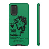 Phone Cases Sinner Black Green