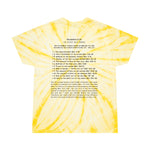 T-Shirt Adult Unisex Tie-Dye Tee, Cyclone Mid-Trib