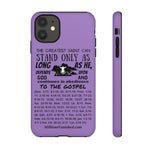 Phone Cases Saint Black Lavender