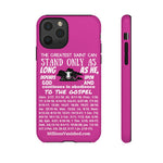 Phone Cases Saint White Hot Pink