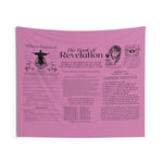 Tapestries (Indoor Wall) Revelation Salvation Black Pink