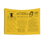 Tapestries (Indoor Wall) Revelation Salvation Black Yellow