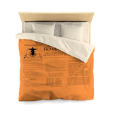 Blanket Comforter - Revelation Salvation Black Tangerine