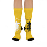 Socks - Crew Socks Yellow