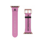 Watch Band Logo Site Black Pink