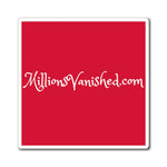 Magnets - Logo White Red 2 Site
