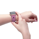 Watch Band Logo Site Black Pink