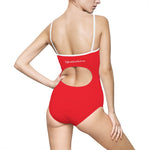 Swimsuit - Women's One-piece Red
