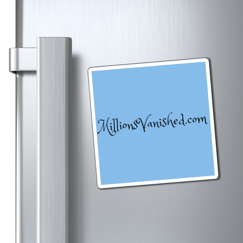 Magnets - Logo Black Blue 2 Site