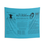 Tapestries (Indoor Wall) Revelation Salvation Black Teal