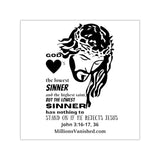 Stickers Vinyl Sinner