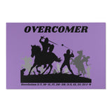 Rug Overcomer Black Lavender