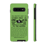 Phone Cases Saint Black Light Green