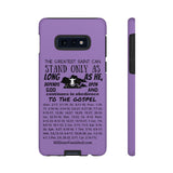 Phone Cases Saint Black Lavender