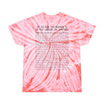 T-Shirt Adult Unisex Tie-Dye Cyclone Flat Earth Scriptures 240+