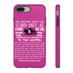 Phone Cases Saint White Hot Pink