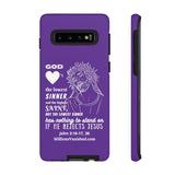 Phone Cases Sinner White Purple