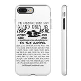 Phone Cases Saint Black White