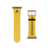 Watch Band Logo Site Black Yellow