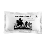 Pillow Sham Overcomer Black White