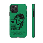 Phone Cases Sinner Black Green