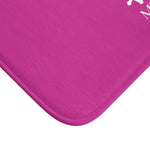 Bath Mat Great Commission White Hot Pink