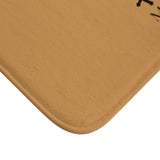 Bath Mat Great Commission Black Light Brown