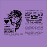 Blanket Comforter - Saint Sinner Black Lavender