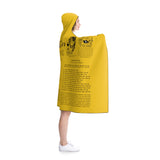 Blanket Hooded Revelation Salvation Black Yellow
