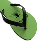 Shoes Unisex Flip-Flops - Overcomer Light Green