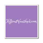Magnets - Logo White Purple 2 Site