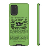 Phone Cases Saint Black Light Green