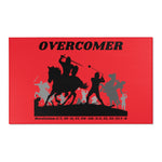 Rug Overcomer Black Red