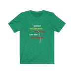 T-Shirt Adult Unisex Repent-1 Minute Till Midnight