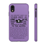 Phone Cases Saint Black Lavender