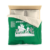 Blanket Comforter - Overcomer White Green