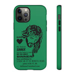 Phone Cases Sinner Black Green