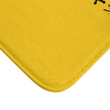 Bath Mat Great Commission Black Yellow