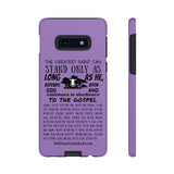 Phone Cases Saint Black Lavender