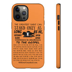 Phone Cases Saint Black Tangerine