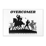 Rug Overcomer Black White