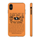 Phone Cases Saint Black Tangerine